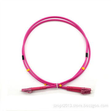 Fiber Optical Patch Cord LC-LC Multimode OM4 Duplex